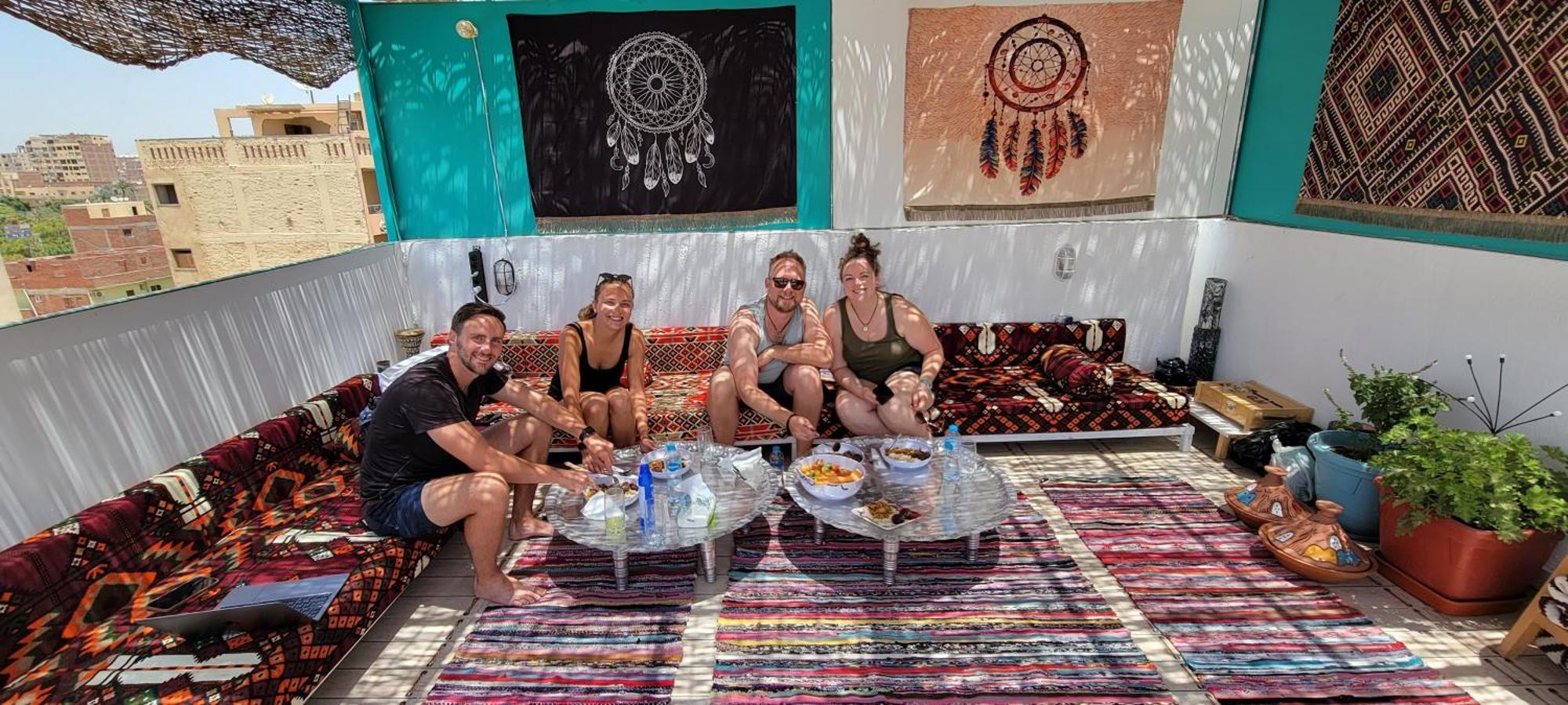 Pyramids Temple Guest House Kafret el-Gabal Extérieur photo