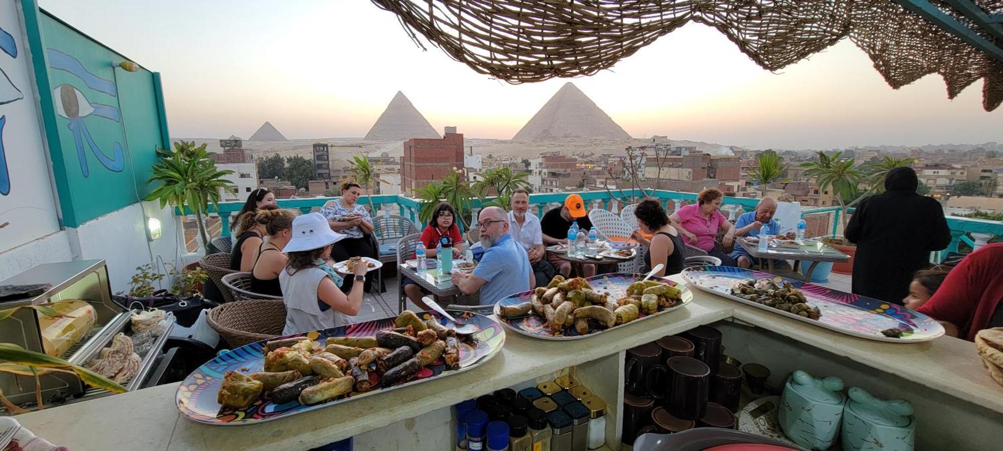 Pyramids Temple Guest House Kafret el-Gabal Extérieur photo