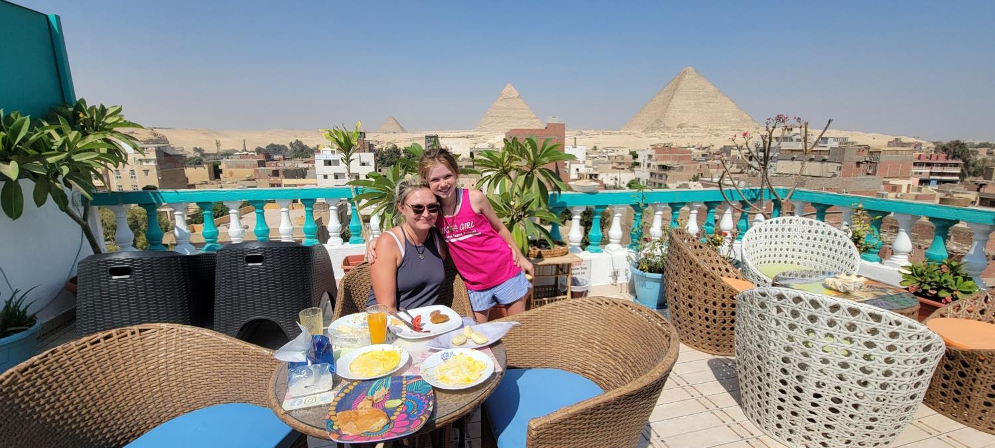 Pyramids Temple Guest House Kafret el-Gabal Extérieur photo