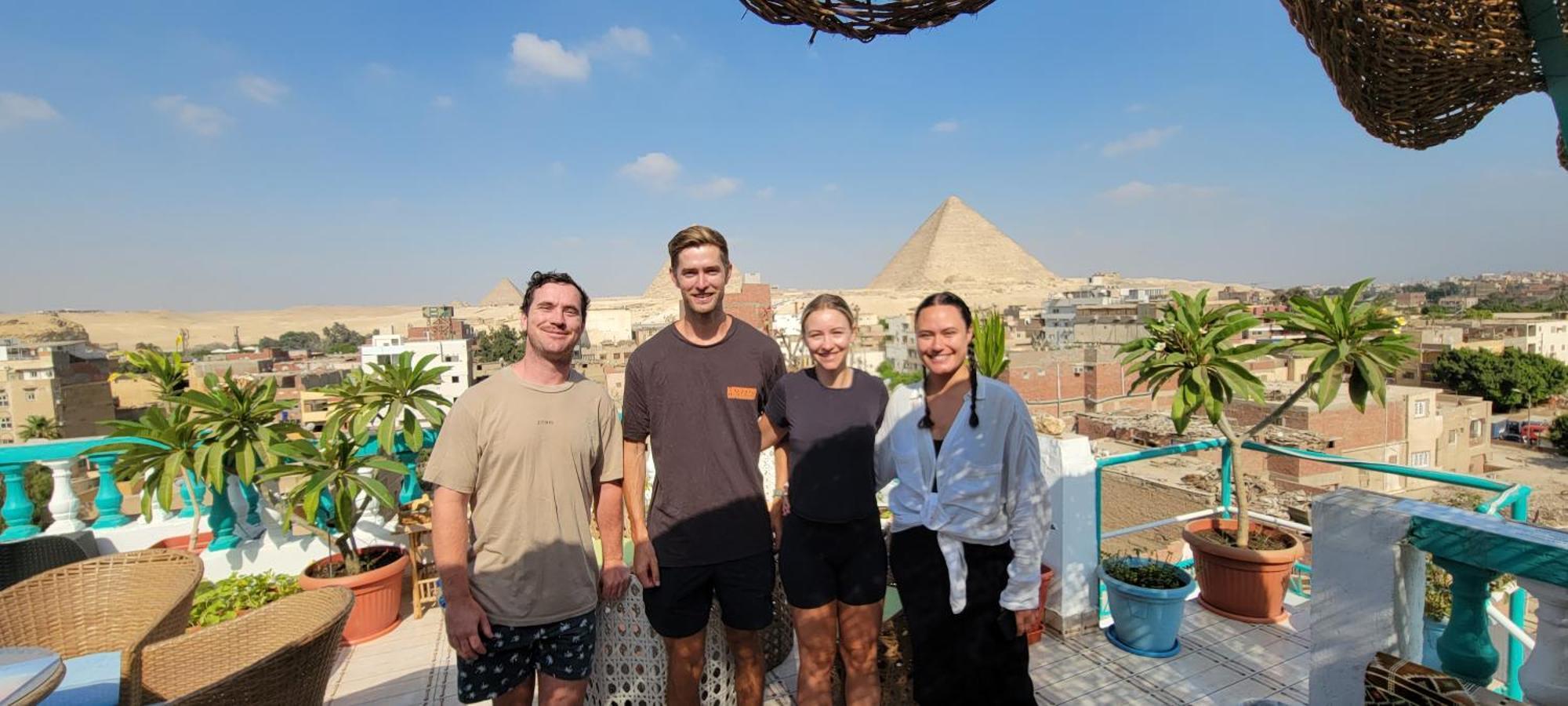 Pyramids Temple Guest House Kafret el-Gabal Extérieur photo