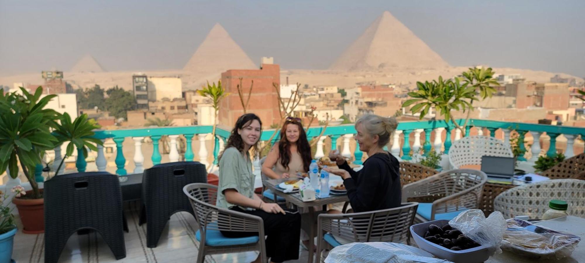 Pyramids Temple Guest House Kafret el-Gabal Extérieur photo