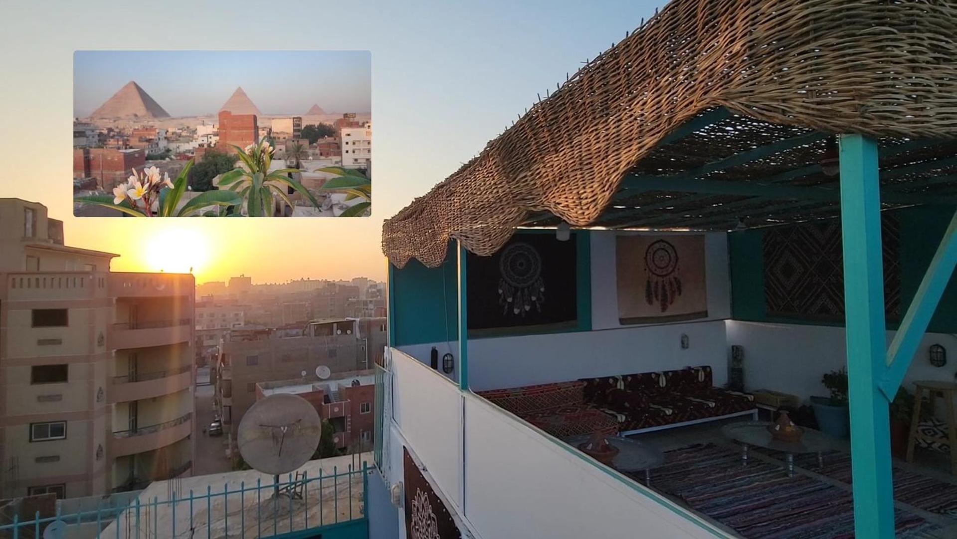 Pyramids Temple Guest House Kafret el-Gabal Extérieur photo